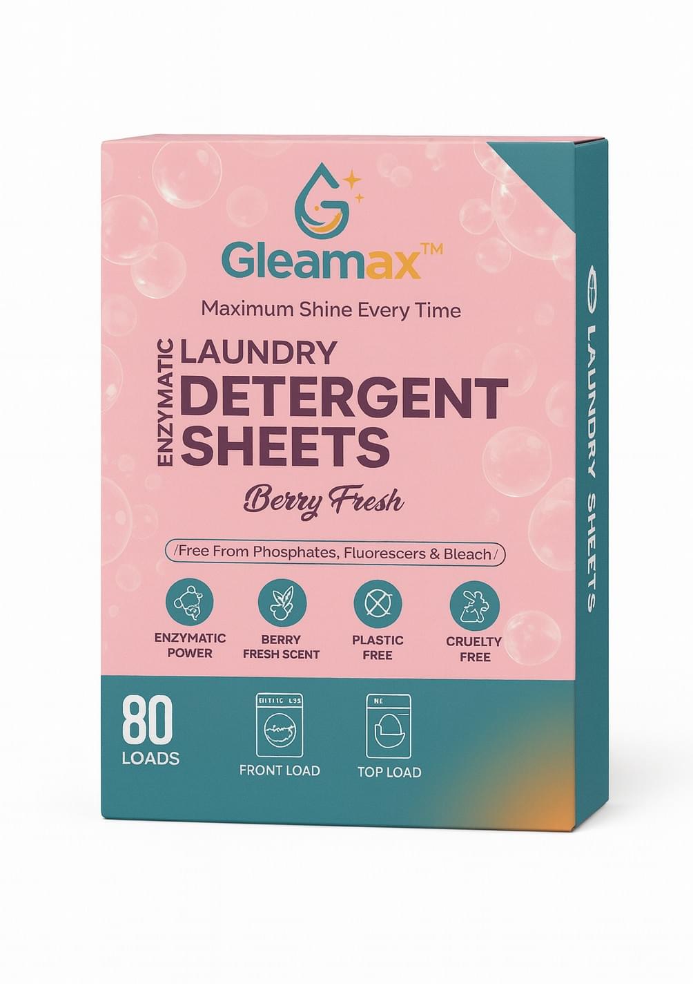 nzymatic Laundry Detergent Sheets – Berry Fresh